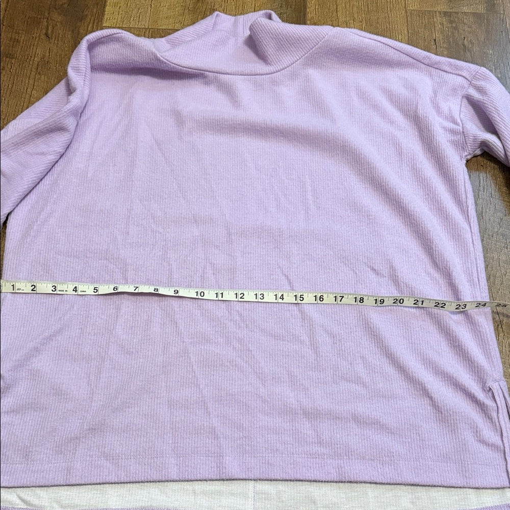 Anthropologie Lilac Knit Top - Picture 6 of 8